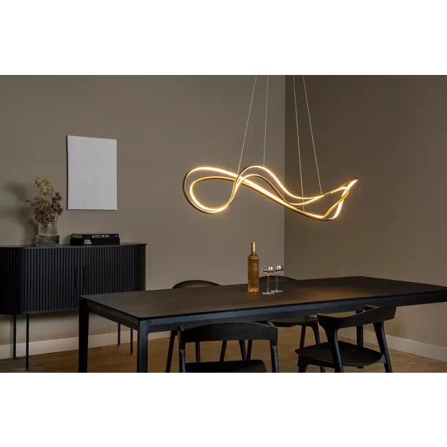 Premium SARDANA - Suspension - LED Dim. - 1x54W 2700K - Or Mat / Laiton - 52400/59/02