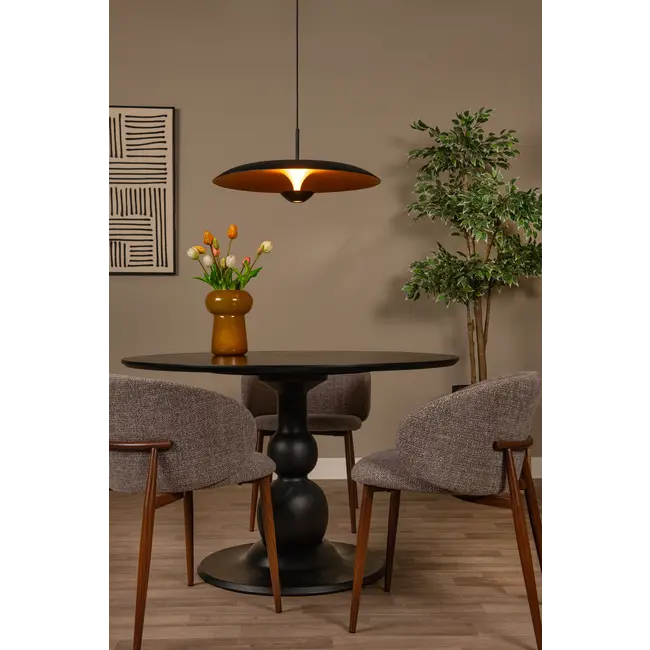 Premium KENNETH - Pendant lamp - Ø 60 cm - LED Dimmable - 1x16W 2700K - Black - 41412/60/30