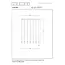 Premium CALINA - Hanglamp - LED Dimb. - CCT - 12x7W 2200K/3300K - Zwart - 24406/86/30
