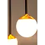 Premium CALINA - Hanglamp - LED Dimb. - CCT - 12x7W 2200K/3300K - Zwart - 24406/86/30
