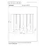 Premium JASMINE - Suspension - Ø 75 cm - LED Dim. - CCT - 12x4,5W 2200K/3300K - Cuivre - 74420/12/65