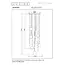 Premium JASMINE - Suspension - LED Dim. - CCT - 14x4,4W 2200K/3300K - Cuivre - 74420/14/65