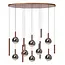 Premium JASMINE - Hanglamp - LED Dimb. - CCT - 14x4,4W 2200K/3300K - Koper - 74420/14/65