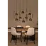 Premium JASMINE - Hanglamp - LED Dimb. - CCT - 14x4,4W 2200K/3300K - Koper - 74420/14/65