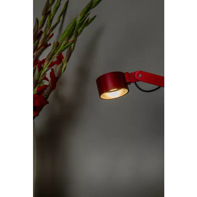 Premium OGDEN - Desk lamp- LED 3 StepDim - 1x7W 3000K - Red - 56505/06/32