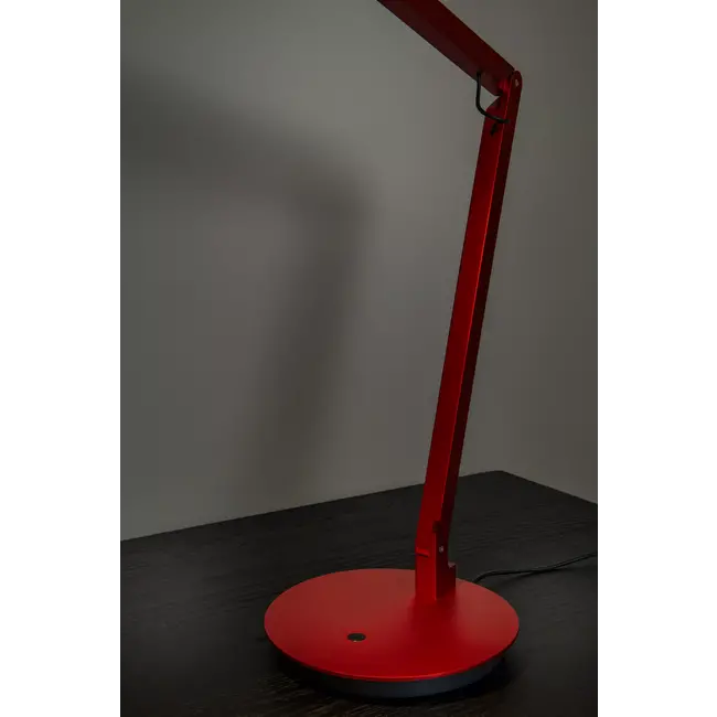Premium OGDEN - Bureaulamp - LED 3 StepDim - 1x7W 3000K - Rood - 56505/06/32