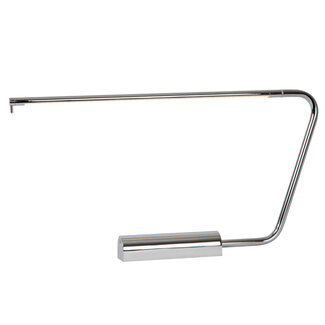 Lucide MADISON - Bureaulamp - LED Dimb. - 1x9W 2700K - Chroom