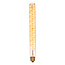 Lucide T32 - Filament lamp - Ø 3,2 cm - LED 3 StepDim (Memory) - E27 - 1x4,9W 2200K - Amber