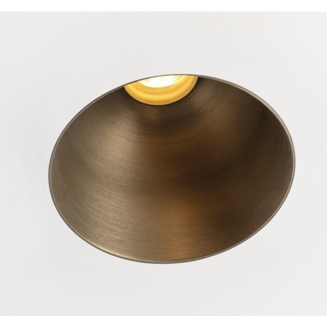 Dé à coudre encastré sans garniture réglable 70 LED 2700K bronze moyen anodisé brossé