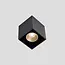 Chuck 1 Deco Surface-mounted spotlight Black