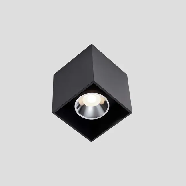 Chuck 1 Deco Surface-mounted spotlight Black
