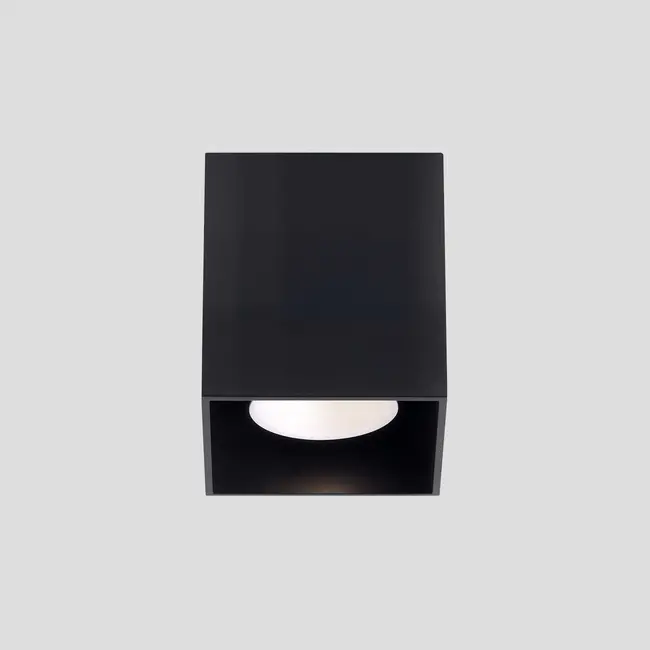 Chuck 1 Deco Surface-mounted spotlight Black