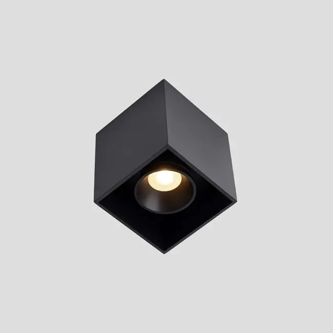 Chuck 1 Deco Surface-mounted spotlight Black