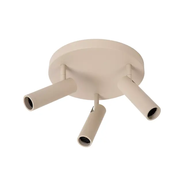 GRADO - Spot de plafond - Ø 25 cm - 3xGU10 (MR11) - Taupe - 22974/13/41