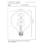 G95 - Filament lamp - Ø 9,5 cm - LED 3 StepDim (Memory) - E27 - 1x4,9W 2200K - Amber - 49032/95/62