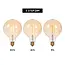 G125 - Filament lamp - Ø 12,5 cm - LED 3 StepDim (Memory) - E27 - 1x4,9W 2200K - Amber - 49033/95/62