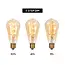 ST64 - Filament lamp - Ø 6,4 cm - LED 3 StepDim (Memory) - E27 - 1x4,9W 2200K - Amber - 49034/95/62