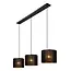 TAGALOG - Hanglamp - Ø 40 cm - 3xE27 - Zwart | Essential - 21429/03/30