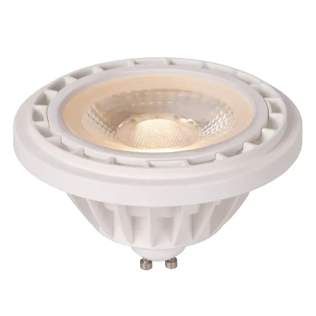 ES111 - Lampe LED - Ø 11 cm - LED à intensité variable (blanc chaud) - GU10 - 1 x 12 W - 2200 K/3000 K - Blanc - 49041/12/31