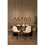 LAMBRES - Hanglamp - 5xE27 - Zwart - 45410/05/30