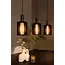 LAMBRES - Hanglamp - 5xE27 - Zwart - 45410/05/30