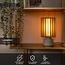LAMBRES - Table lamp - Ø 15 cm - 1xE27 - Taupe - 45510/01/41