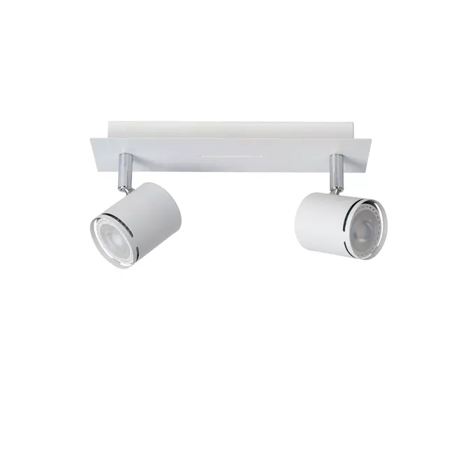 RILOU - Spot plafond - LED Dim. - GU10 - 2x5W 3000K - Blanc - 26994/10/31