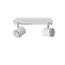 RILOU - Plafondspot - LED Dimb. - GU10 - 2x5W 3000K - Wit - 26994/10/31