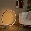 CIRKELIS - Tafellamp - Ø 83 cm - LED Dimb. - 1x24W 3000K - Zwart - 05555/24/30