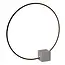 CIRKELIS - Tafellamp - Ø 83 cm - LED Dimb. - 1x24W 3000K - Zwart - 05555/24/30