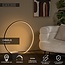CIRKELIS - Tafellamp - Ø 83 cm - LED Dimb. - 1x24W 3000K - Zwart - 05555/24/30