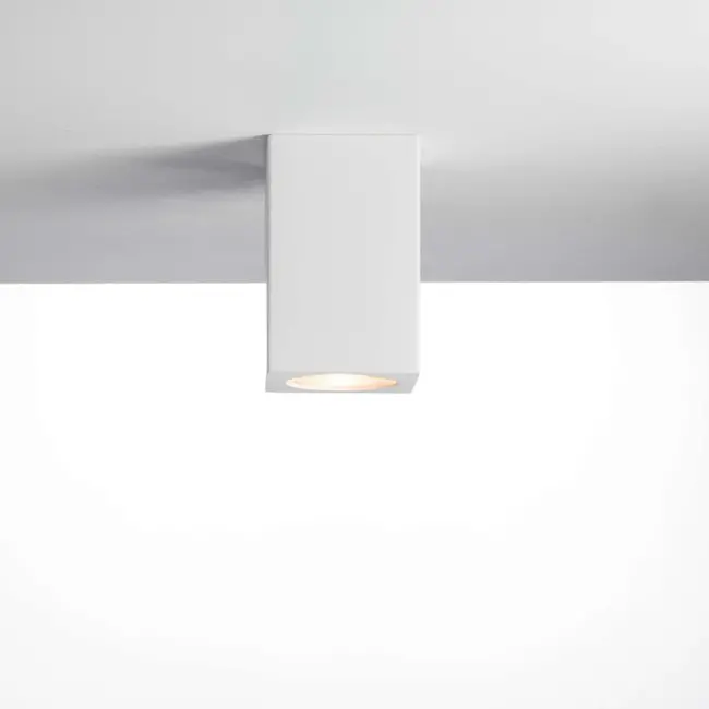 Gypsy Square Surface-Mounted Spotlight Plaster