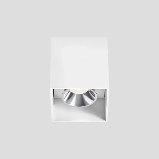 Chuck 1 Deco Surface-mounted spotlight White