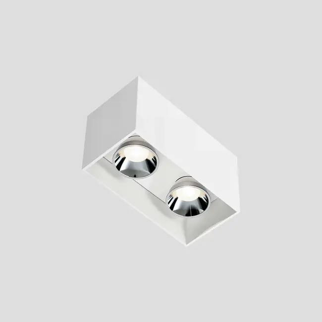 Chuck 2 Deco Surface-mounted spotlight White