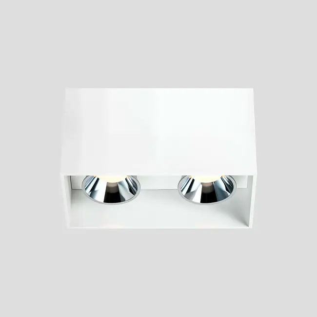 Chuck 2 Deco Surface-mounted spotlight White