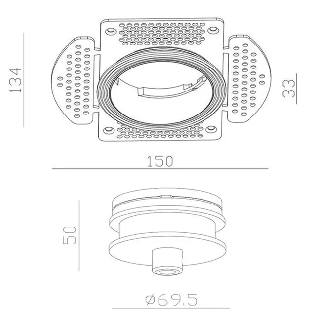 Sleekfit Canopy White