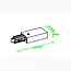 A-Track 1-phase profile 1.5 m black