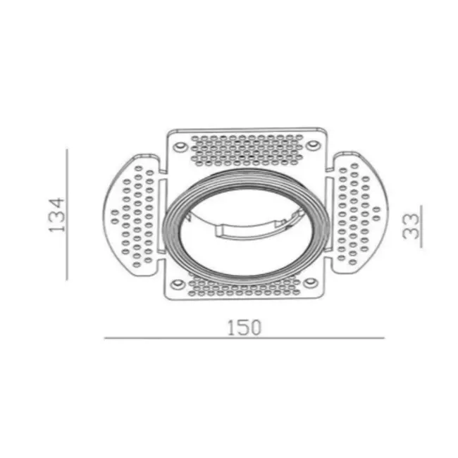 Sleekfit Trimless Mounting kit