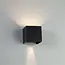 Absinthe Zenith Up & Down Wall Lamp Black IP54