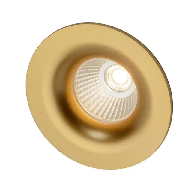 Clickfit Smooth IP54 Recessed Spotlight Gold