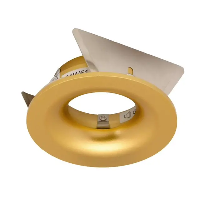 Spot encastré Clickfit Smooth IP54 Or