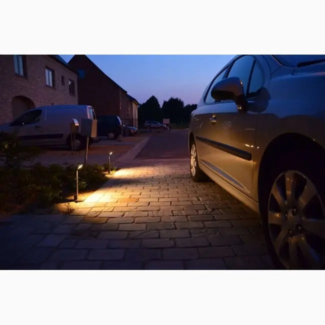 Lattice 600 Garden Post Black