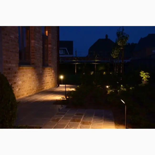 Lattice 600 Tuinpaal Zwart