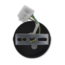 Hanglamp zwart GU10 60x200mm - OUTLET