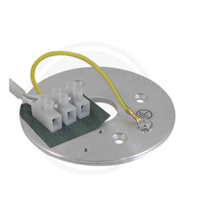 Surface-mounted spotlight IP54 GU10 round 80x84 black