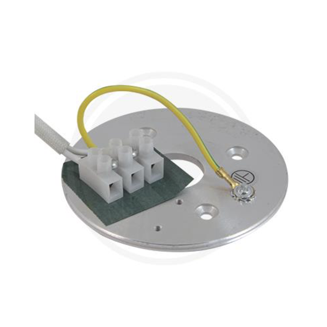 Spot en saillie IP54 GU10 rond 80x84 blanc