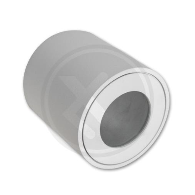 Surface-mounted spotlight IP54 GU10 round 80x84 white