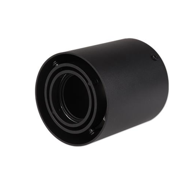 Adjustable surface-mounted spotlight round - GU10 - 90x100 black - OUTLET