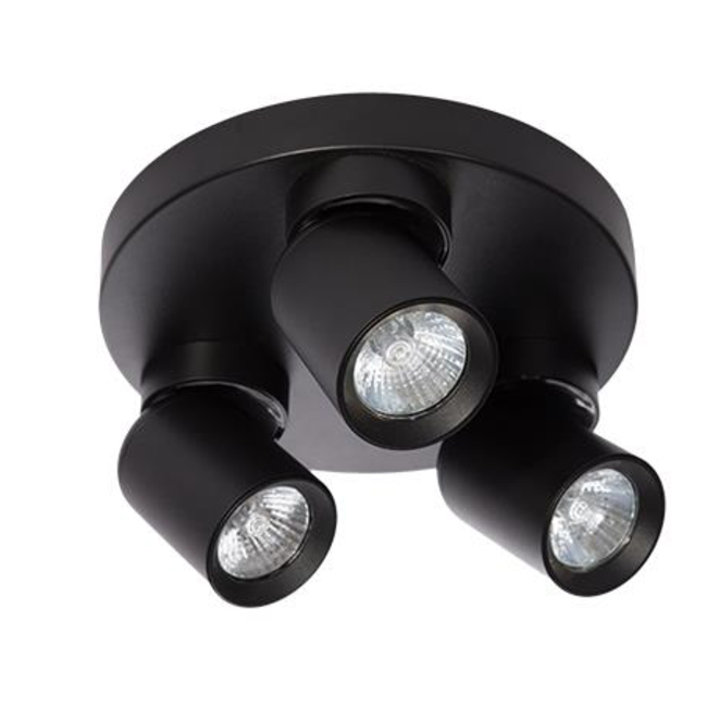 TIMO - Ceiling spotlight - 3xGU10 - Black