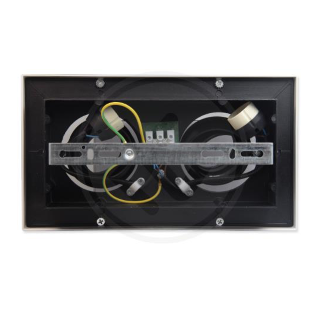 NEMO - Opbouwspot dubbel - 2x GU10 - Wit